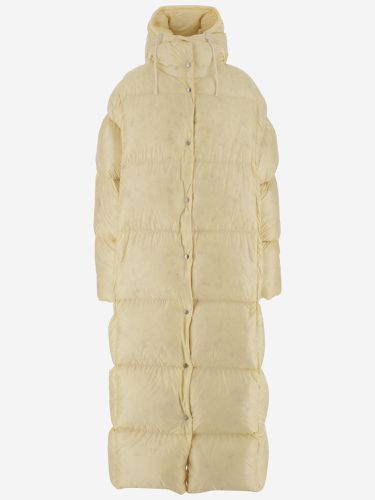 Long Down Jacket With Hood - Jil Sander - Modalova