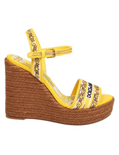 Lolita Sandals With Wedge - Dolce & Gabbana - Modalova