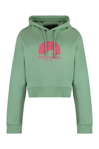 Dsquared2 Cotton Hoodie - Dsquared2 - Modalova