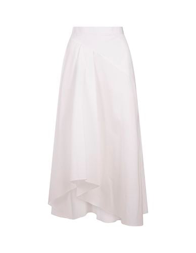 Flared Asymmetric Midi Skirt - Alexander McQueen - Modalova