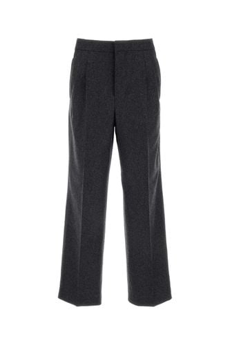 Melange Dark Grey Wool Pant - Ami Alexandre Mattiussi - Modalova