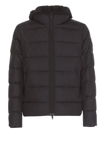 Zipped Hooded Puffer Jacket Jacket - Fay - Modalova