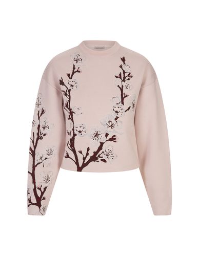 Blossom Cocoon Sleeve Jumper In /multicolour - Alexander McQueen - Modalova