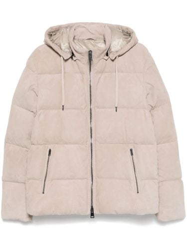 Light Suede Puffer Jacket - Herno - Modalova