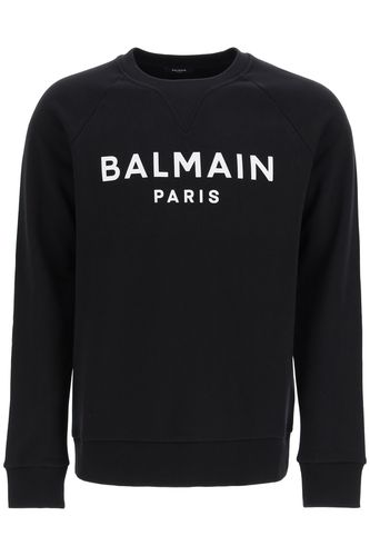 Balmain Logo Print Sweatshirt - Balmain - Modalova