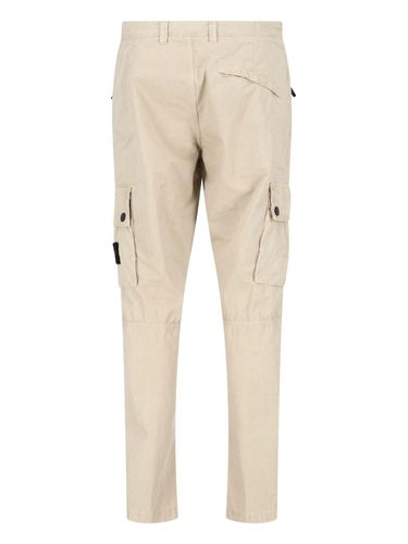 Slim-fit Cotton Cargo Trousers - Stone Island - Modalova