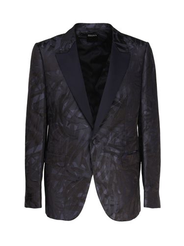 Zegna Linen And Silk Elegant Jacket - Zegna - Modalova