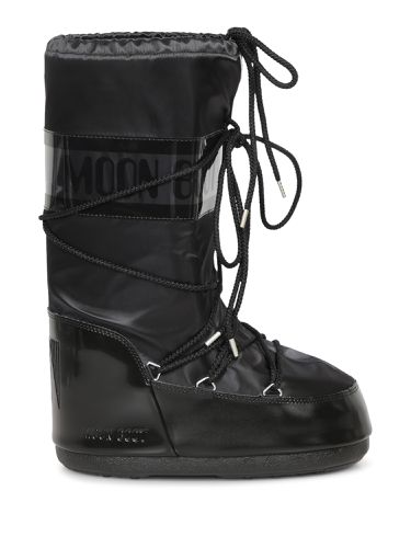 Moon Boot Icon Glance Black Boots - Moon Boot - Modalova