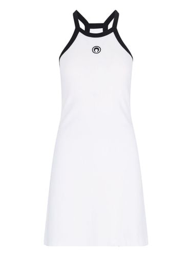 Marine Serre Logo Mini Dress - Marine Serre - Modalova