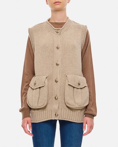 Barrie Cashmere Cardigan Vest - Barrie - Modalova