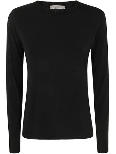 D. Exterior Jersey Modal Lux Slimfit Round Neck - D.Exterior - Modalova