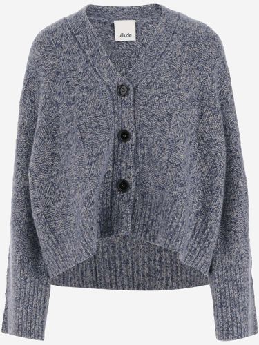 Allude Cashmere And Silk Cardigan - Allude - Modalova