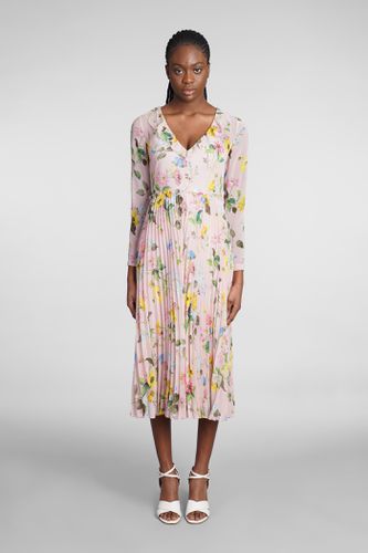 Redvalentino Floral Printed V-neck Long-sleeved Dress - RED Valentino - Modalova