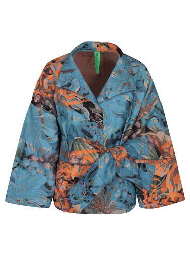 Claudia Light And Orange Brocade Blouse - Rianna + Nina - Modalova