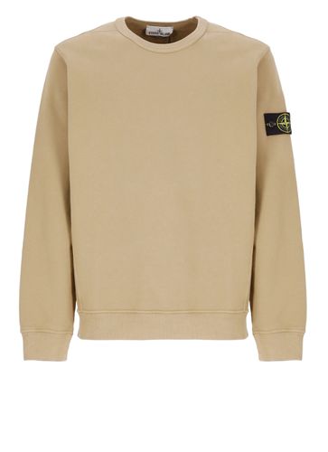 Compass Patch Crewneck Sweatshirt - Stone Island - Modalova