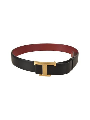 Tod's T Logo Buckle Belt - Tod's - Modalova