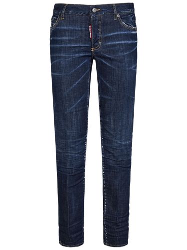 Jennifer Destroyed Straight Leg Jeans - Dsquared2 - Modalova