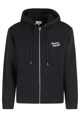 Handwriting Comfort Zipped Hoodie - Maison Kitsuné - Modalova