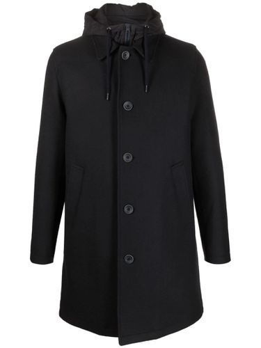 Virgin Wool Blend Parka Coat - Herno - Modalova