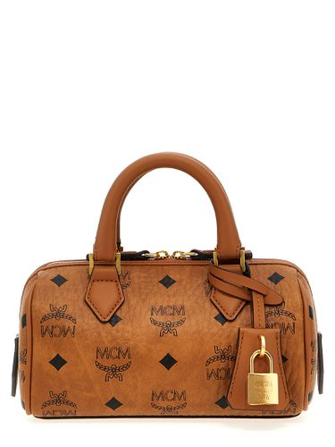 MCM ella Boston Mini Handbag - MCM - Modalova