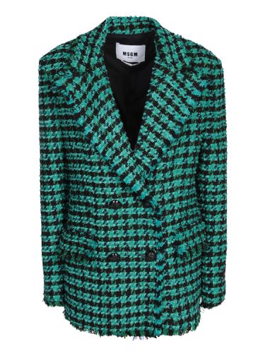 MSGM Double-breasted Blazer - MSGM - Modalova