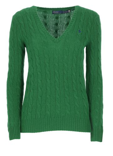 Ralph Lauren Woven V-neck Sweater - Ralph Lauren - Modalova