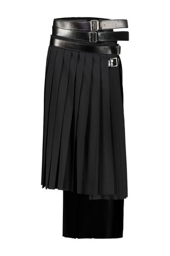 Junya Watanabe Belted Plissè Skirt - Junya Watanabe - Modalova