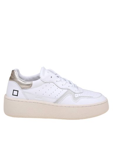 D. A.T. E. Step Sneakers In Leather - D.A.T.E. - Modalova