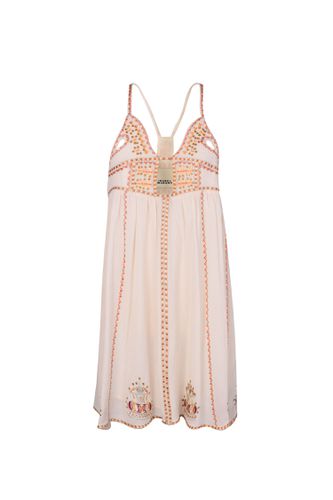 Bretty Dress In Beige Silk - Isabel Marant - Modalova