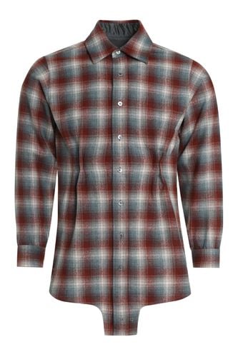 X Pendleton - Checked Wool Shirt - Maison Margiela - Modalova