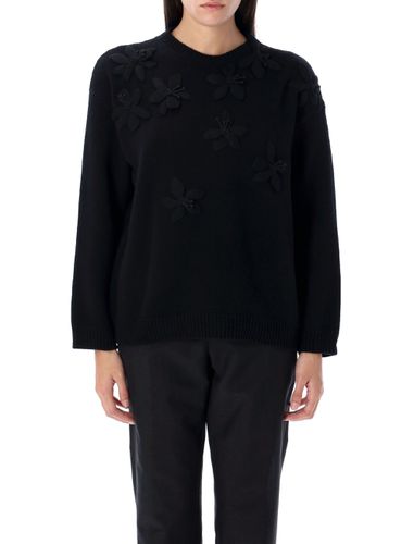 Embroidered Wool Sweater - Valentino Garavani - Modalova