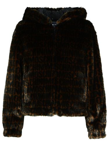 Moschino Brown Polyester Blend Coat - Moschino - Modalova