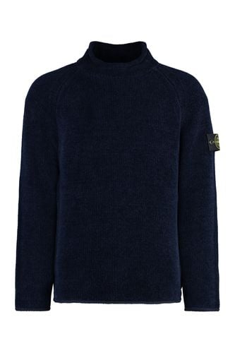 Cotton Turtleneck Sweater - Stone Island - Modalova