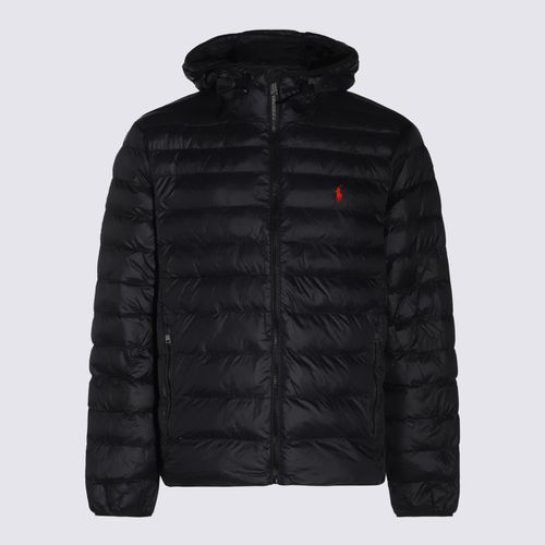 Black Nylon Down Jacket - Polo Ralph Lauren - Modalova