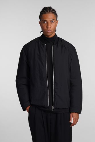 Attachment Bomber In Black Wool - Attachment - Modalova