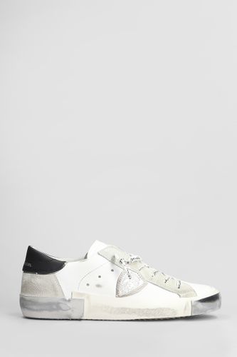 Prsx Low Sneakers In Leather - Philippe Model - Modalova