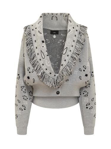 Alanui Bandana Jacquard Cardigan - Alanui - Modalova