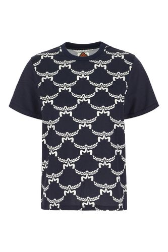 MCM Printed Cotton T-shirt - MCM - Modalova