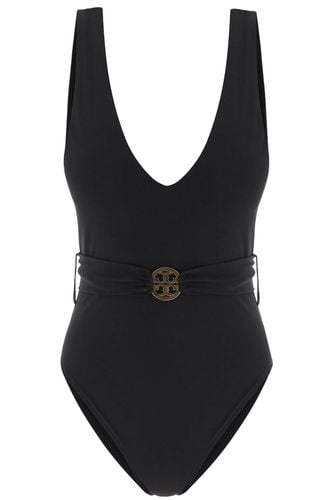 Miller Plunge One-piece Swimsuit - Tory Burch - Modalova