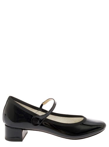 Rose Mary Janes With Strap In Patent Leather Woman - Repetto - Modalova