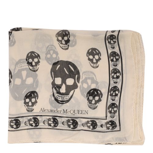 Alexander McQueen Skull Silk Scarf - Alexander McQueen - Modalova