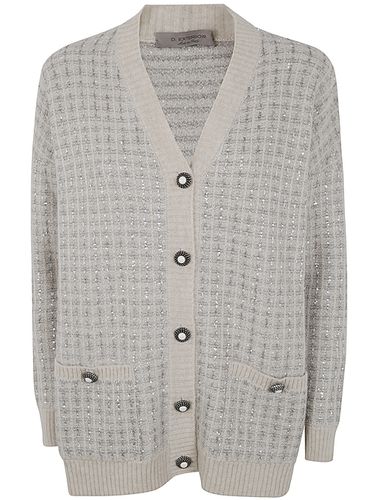 D. Exterior Check Crystals Cardigan - D.Exterior - Modalova