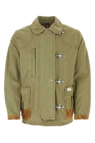 Fay Green Cotton Jacket - Fay - Modalova