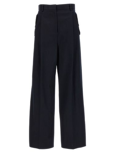 Lanvin Loose Leg Front Pleat Pants - Lanvin - Modalova