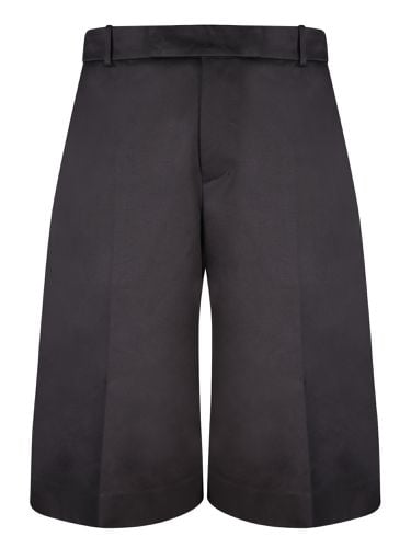 Baggy Cotton Bermuda Shorts - Alexander McQueen - Modalova