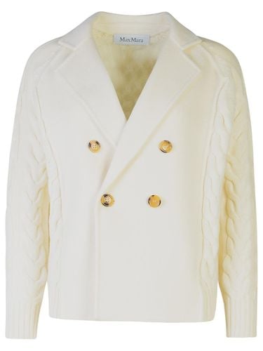 Double-breasted Long-sleeved Coat - Max Mara - Modalova