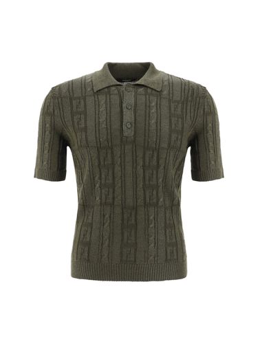 Fendi ff Polo Shirt - Fendi - Modalova