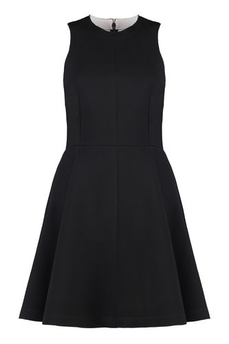 Flared Crèpe Dress - Ami Alexandre Mattiussi - Modalova