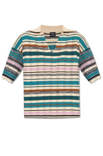 Ps Paul Smith Ps Paul Smith Striped Pattern Polo - PS by Paul Smith - Modalova