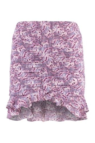 Milendi Printed Silk Skirt - Isabel Marant - Modalova